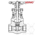 Threaded End Valve Stainless Steel F304 Dn25 800LB Handwheel Operation industrial gate valve 1 Inch Gate Valve API602