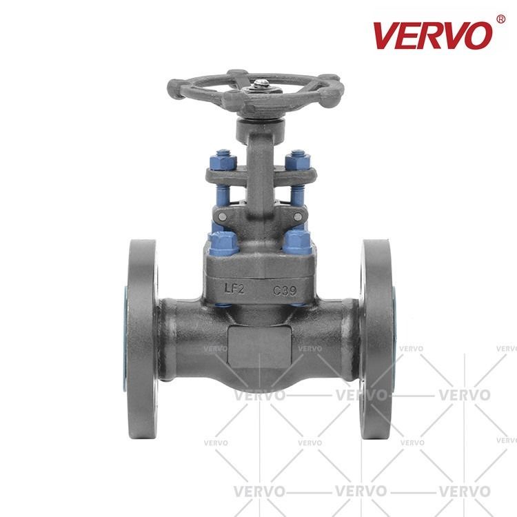 Cryogenic Pressure Seal Gate Valve LF2 2 Inch Dn50 1500lb Carbon Steel Welded Metal Seated